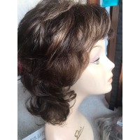 Bianca curly wig Colour 4/27