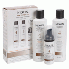 Nioxin Hair System Kit 4 - Chemically Treated Noticeably Thinning Hair