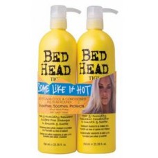 Tigi Bed Head Some Like It Hot Shampoo & Conditioner 750ml Tweens